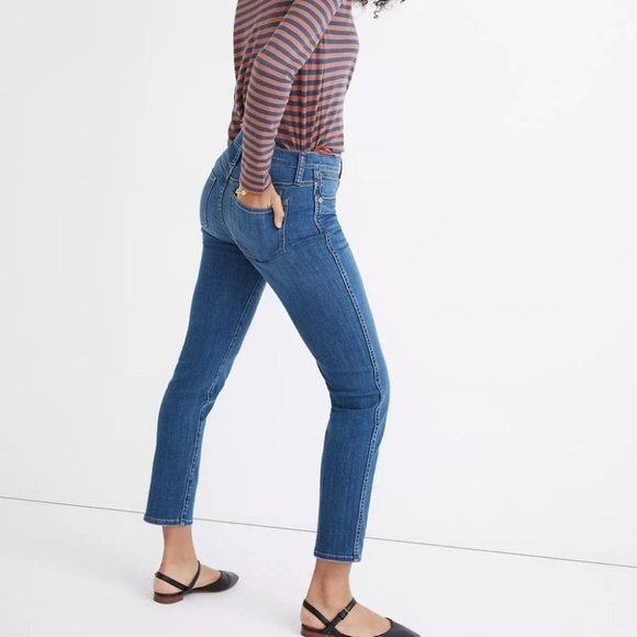 Madewell Mid-Rise Stovepipe Jean Size 23 - Picture 3 of 9